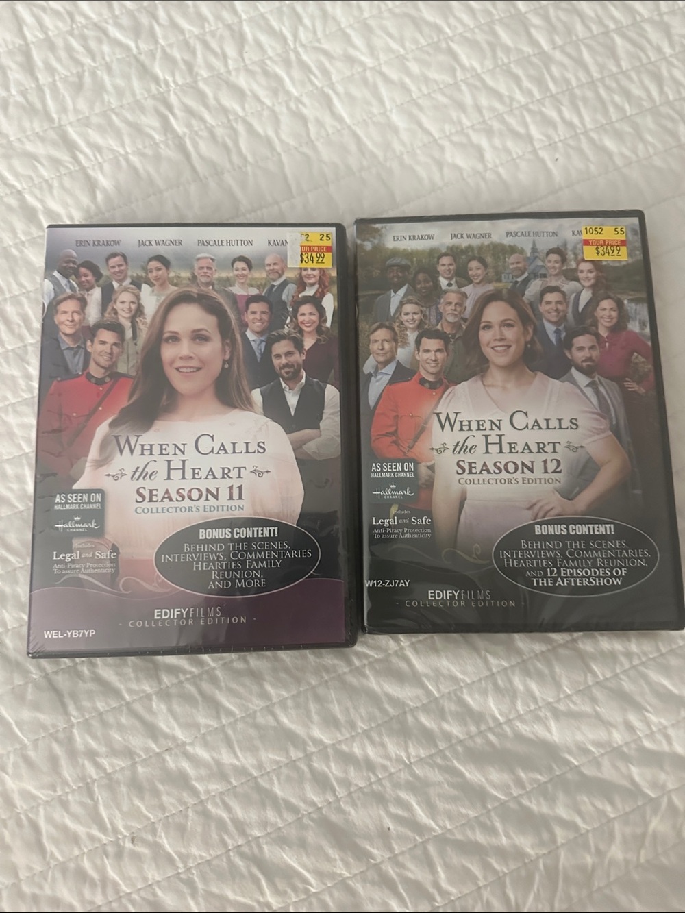 When Calls the Heart Seasons 11 and 12 DVD Set -  new  collectors edition